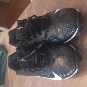 Nike Mens Vapor Ultrafly Keystone Black baseball cleats,size 8.5